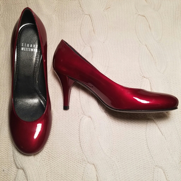 Stuart Weitzman Red Heels - Picture 3 of 6